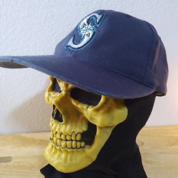 Sports Specialties Seattle Mariners Plain Logo Snap Back Hat - Picture 2 of 8